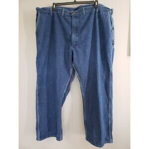 Vintage 60's 70's‎ Osh Kosh B'Gosh Dungarees Carpenter Denim Jeans Sz 52x30